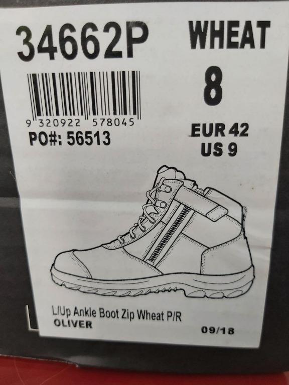 Oliver Safety Shoes Size EU 42 UK 8 US 9 Women s Fashion Footwear Boots on Carousell