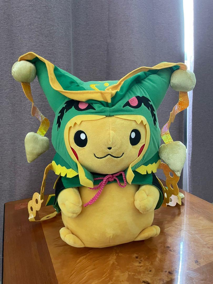 Pikachu rayquaza plush deals