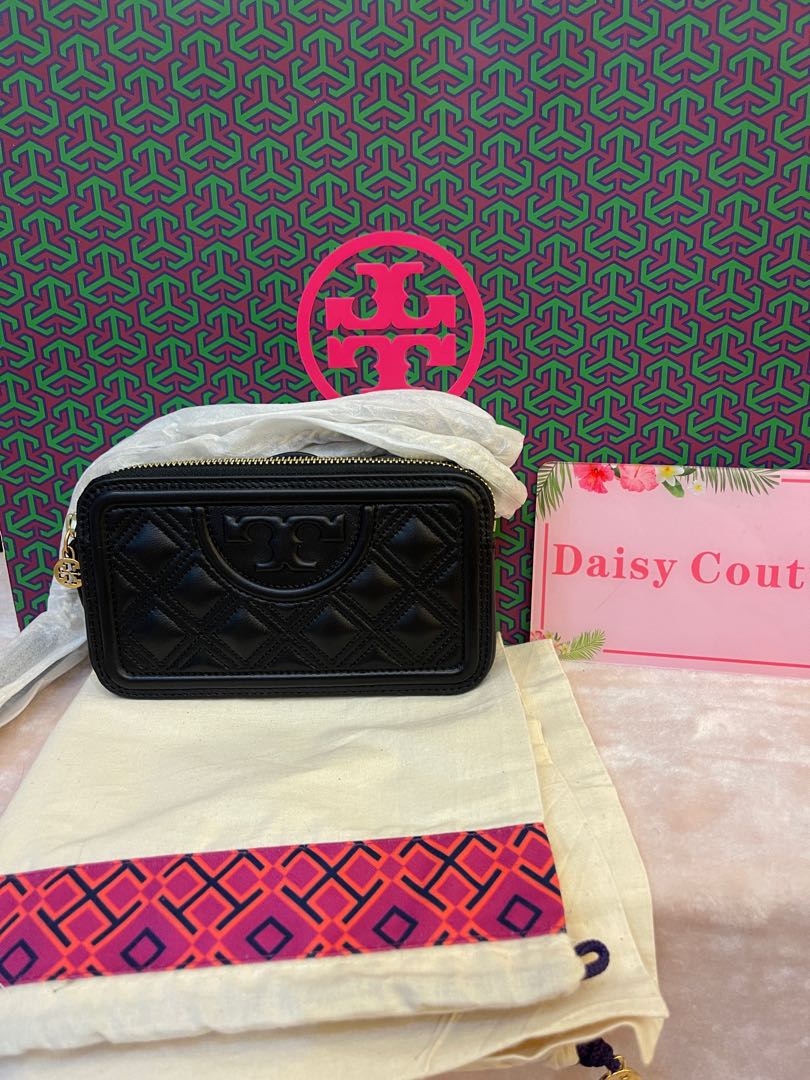 Original Tory Burch women soft Fleming box crossbody phone woc bag handbag Luxury Bags Wallets on Carousell