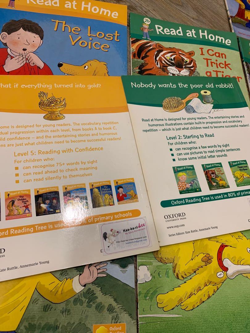 Oxford Reading Tree Read At Home Reader level 2 and 5, Hobbies & Toys ...