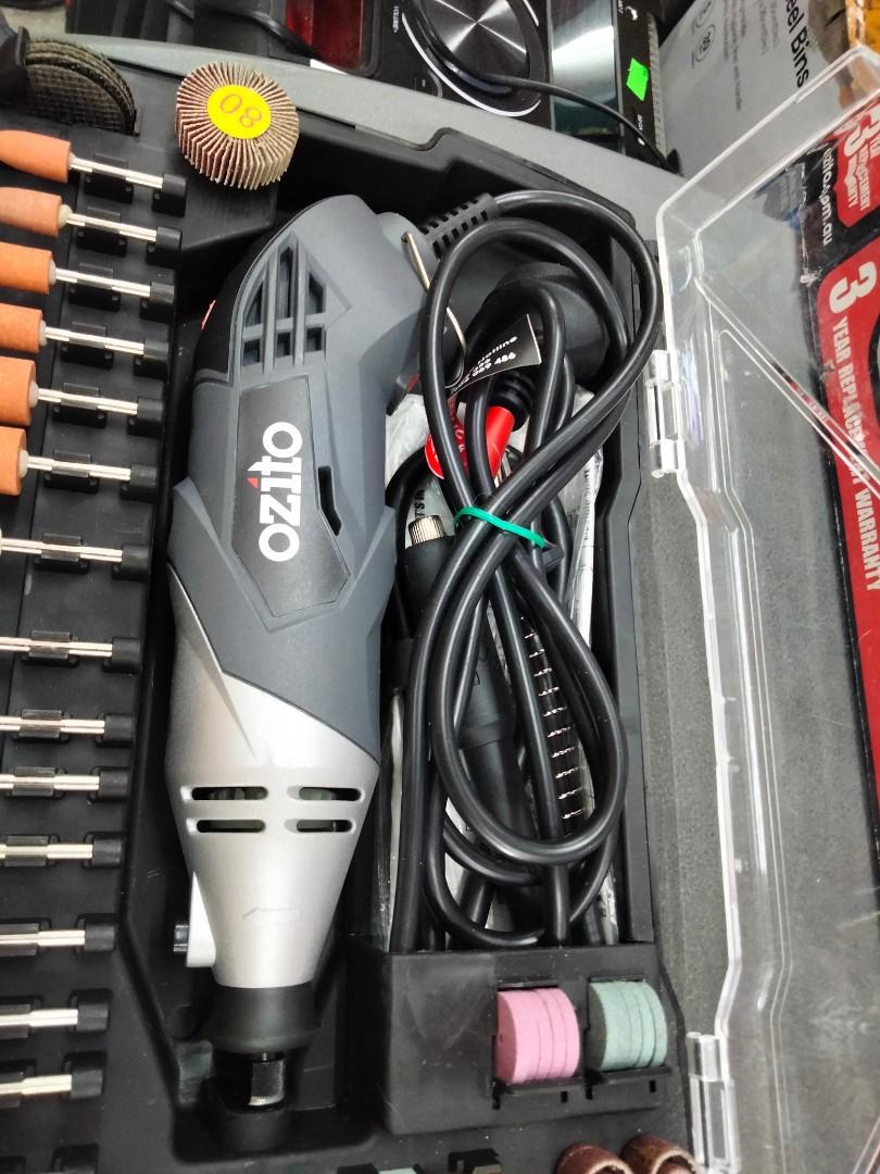 Ozito Rotary Tool Kit with Flex Shaft, Commercial & Industrial
