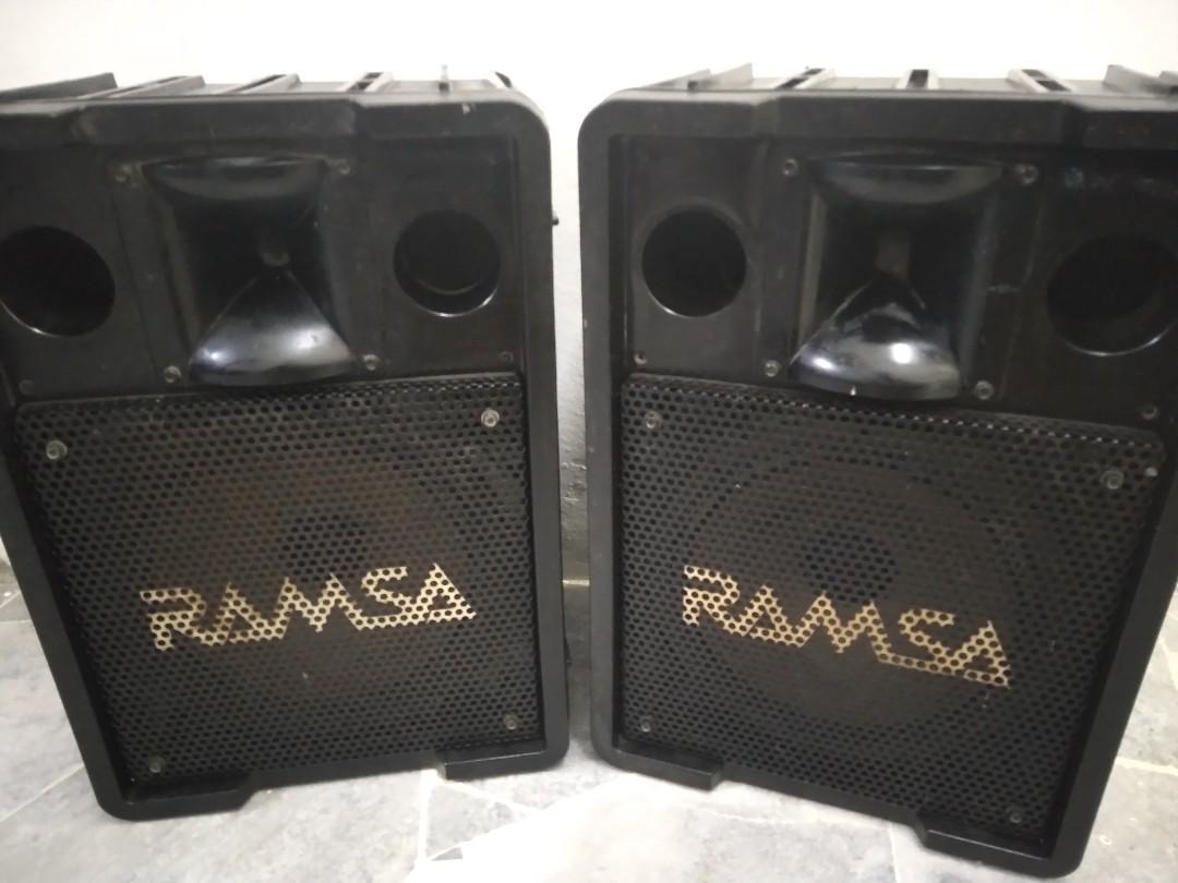 Panasonic Ramsa WSA200 Speaker 12 W/Horn 250 Watts Tested, 42 OFF