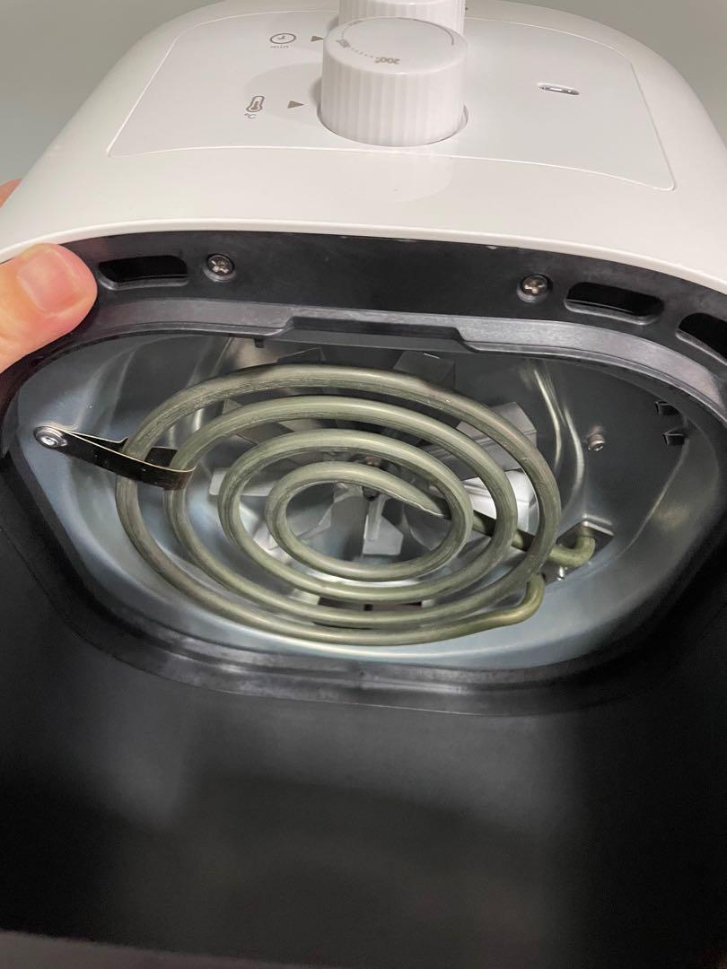 Philip air fryer ( white /rose gold handle ), TV & Home Appliances