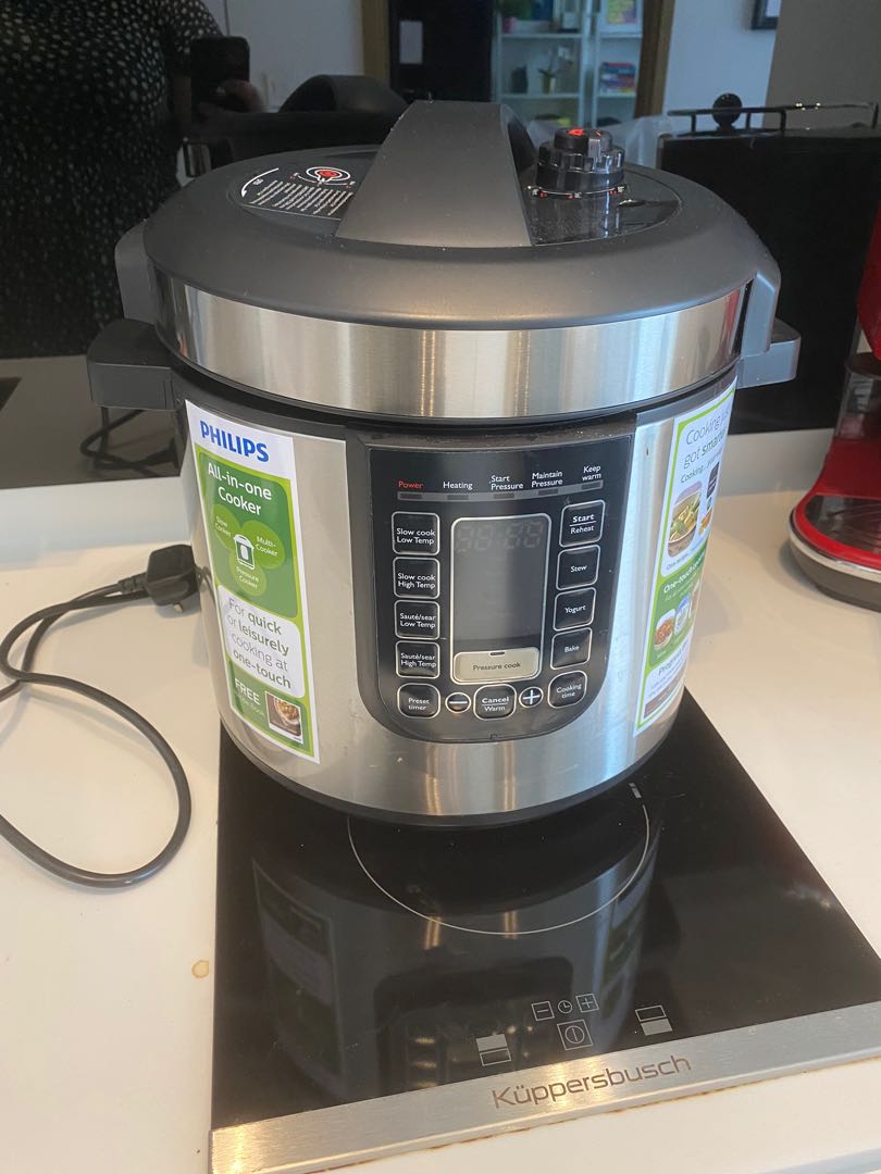 Philips All in One Cooker 6l (Slow Cooker, Pressure Cooker, Rice Cooker