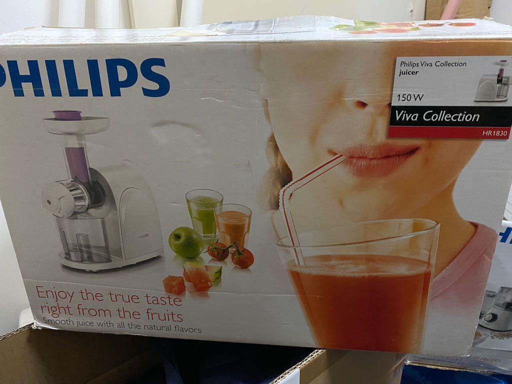 Philips Slow Juicer, TV & Home Appliances, Kitchen Appliances, Juicers