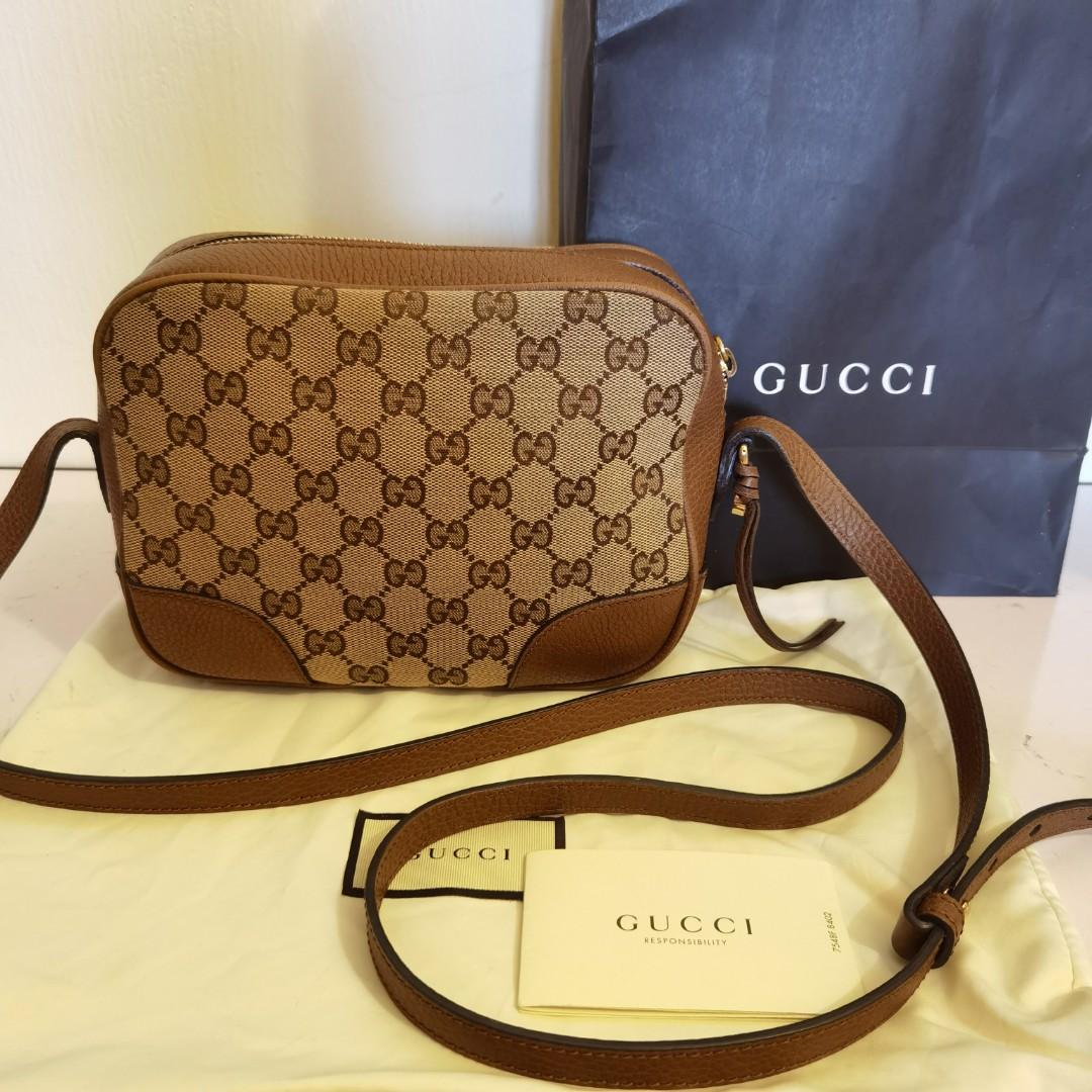 GUCCI BREE GG CANVAS TOTE BAG, Luxury, Bags & Wallets on Carousell