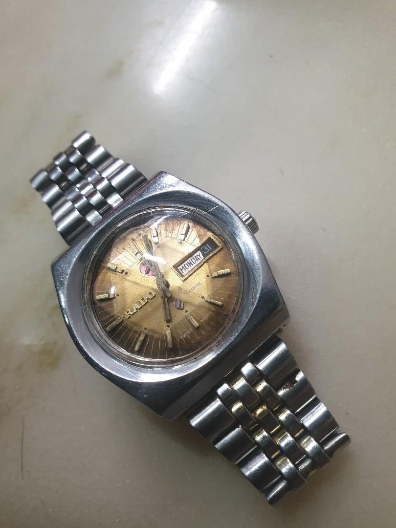 Rado silver Sabre automatic watch
