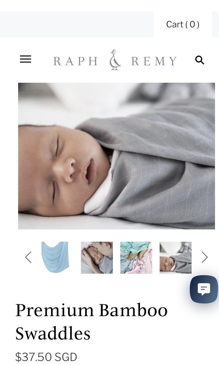 Raph Remy Soother Buddy security blanket Premium bamboo swaddle