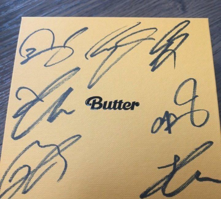 Rare signed BTS butter album, Hobbies & Toys, Memorabilia