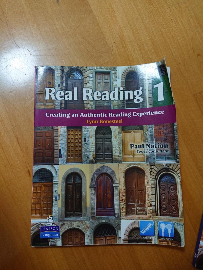 Real Reading 1 F 1 Reading Comprehension Exercise 中一英文閱讀理解練習 興趣及遊戲 書本 文具 教科書 Carousell