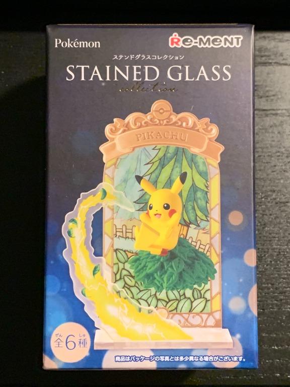 Re Ment Pokemon Stained Glass Collection Figurines Hobbies Toys Toys Games On Carousell