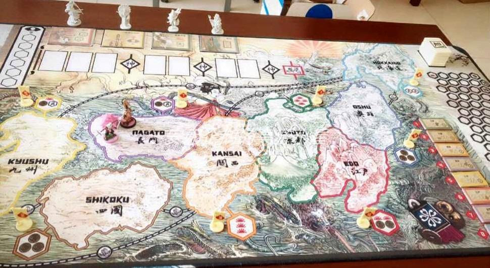 Contemporary Manufacture Toys & Hobbies Rising Sun Playmat Board