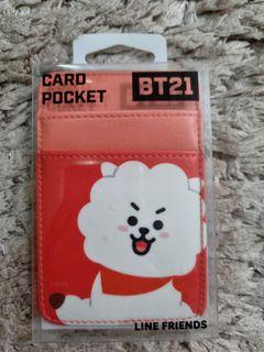 Rj bt21/ bts / bt21 /card pocket (new)