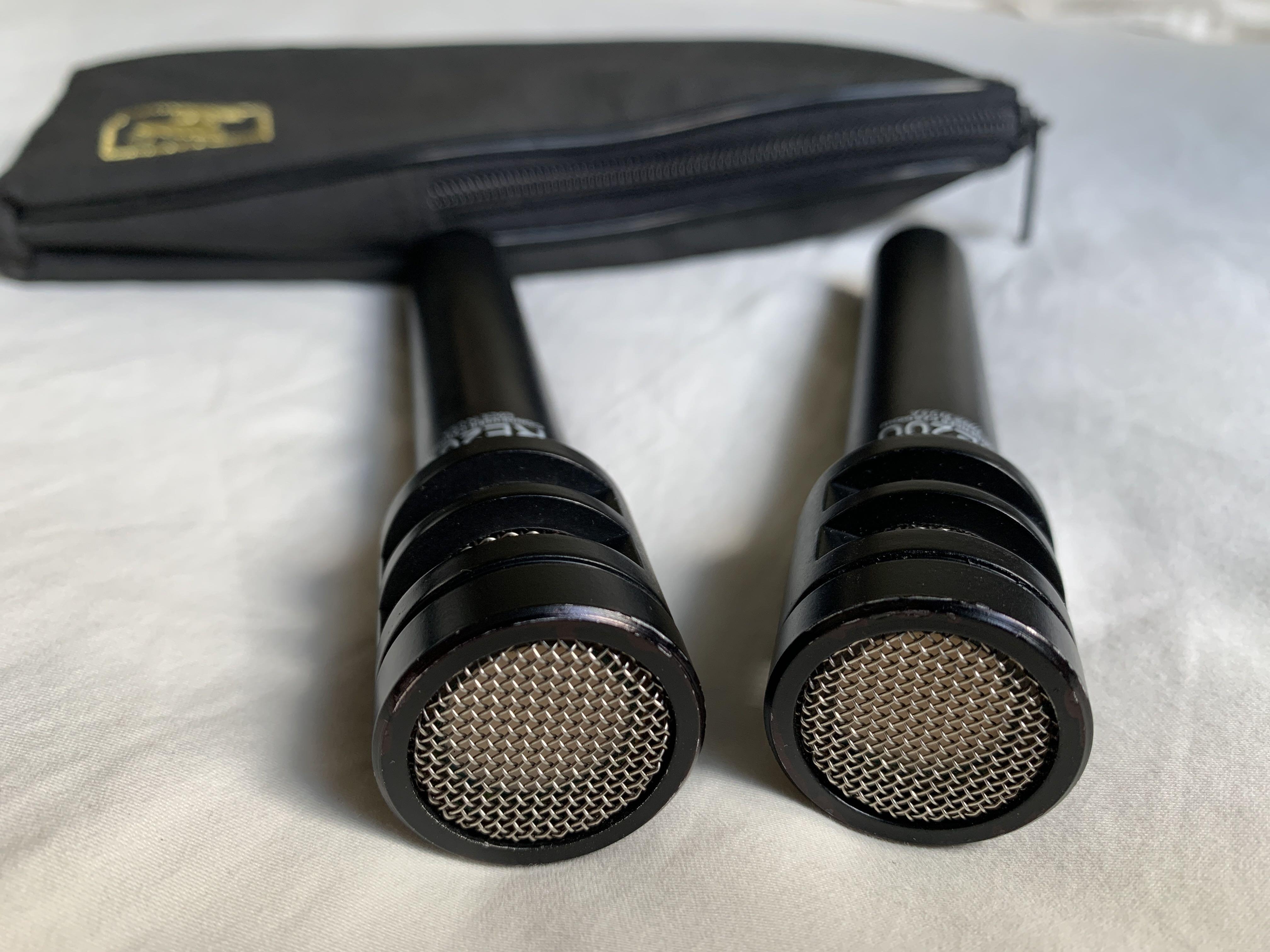 1 Pair EV RE200 condenser microphones63167065977091112
