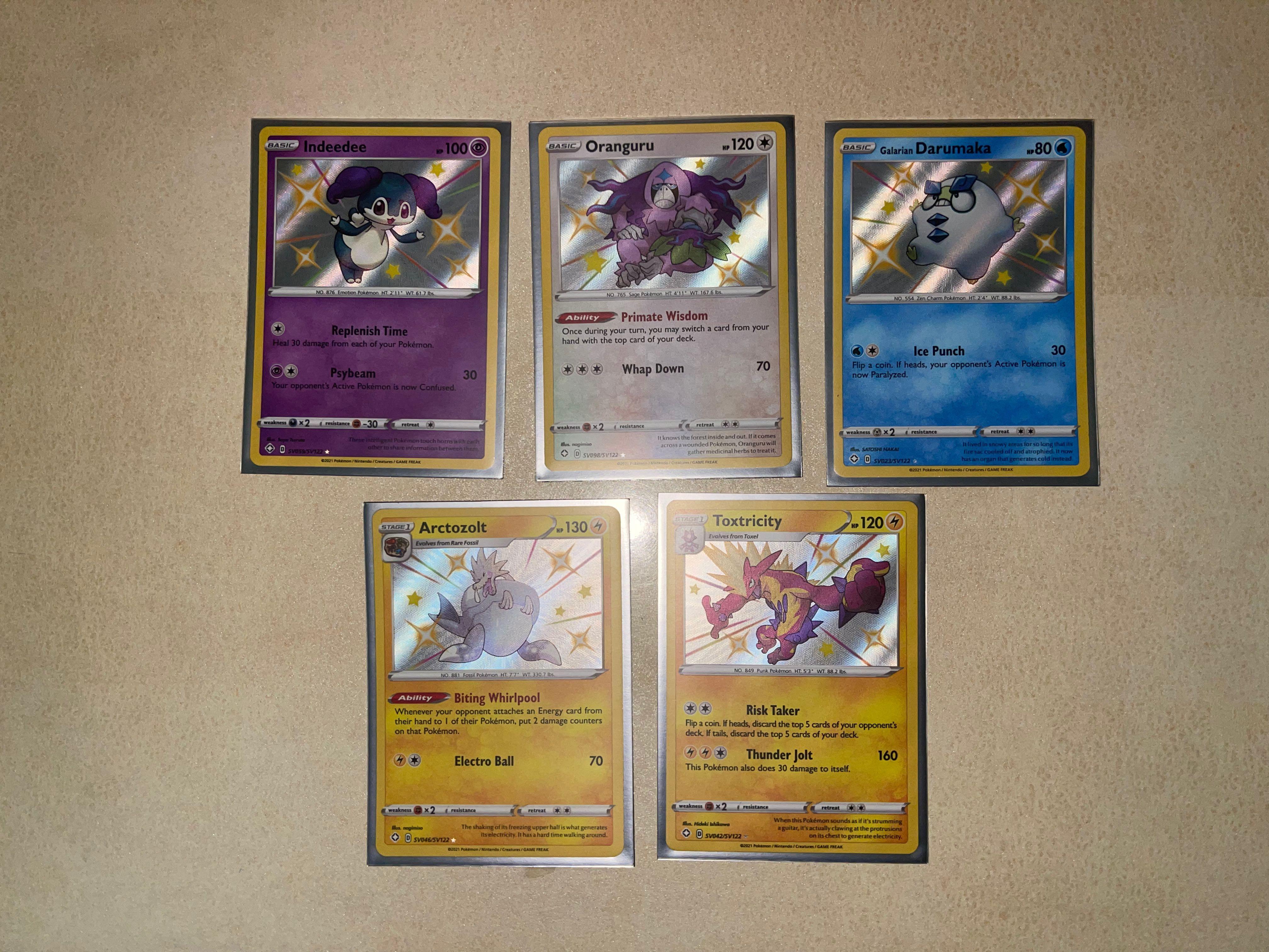 Shining Fates] Shiny Holo Cards, Hobbies & Toys, Toys & Games on Carousell
