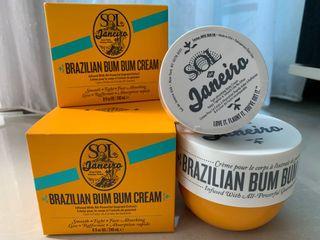 Sol De Janeiro Brazilian Bum Bum Cream  75ml and 240ml Cellulite 