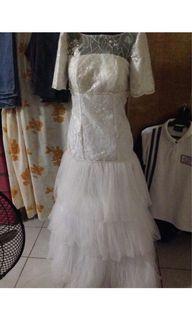 Super Preloved  wedding gown