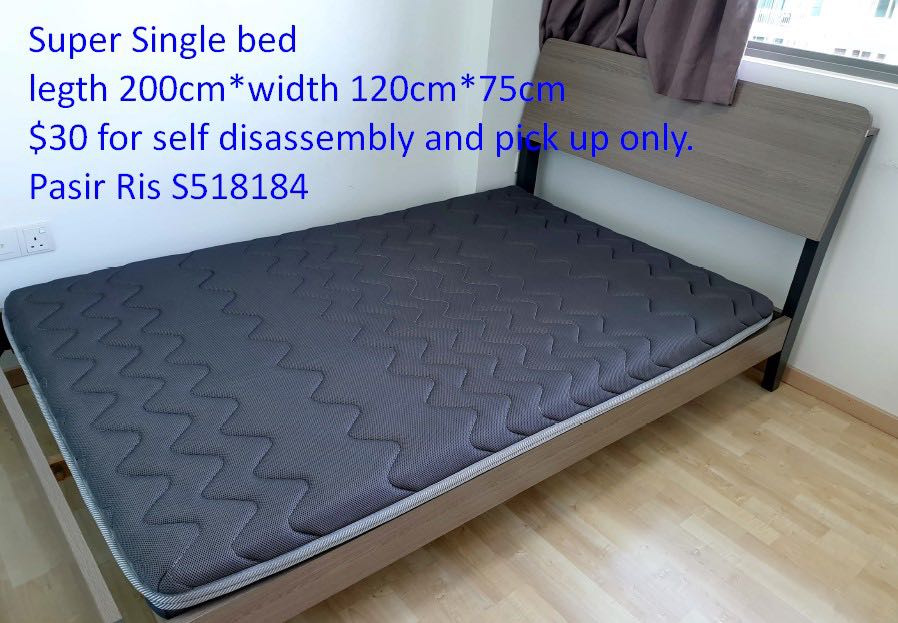 Super Single Bed Frame Furniture, Super Single Bed Frame Dimensions