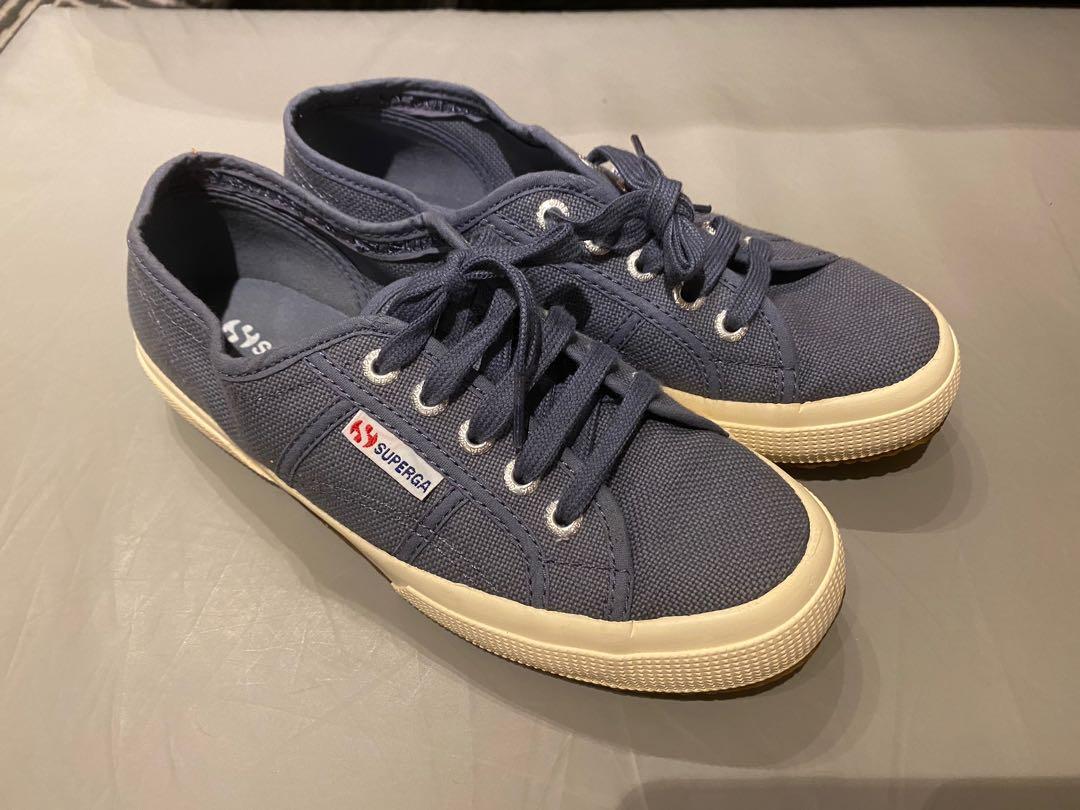 Superga blue shadow store