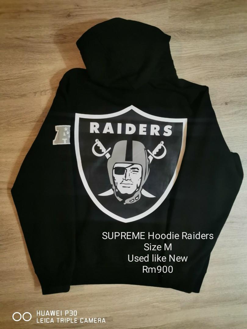 Supreme Hoodie Raiders Men s Fashion Tops Sets Hoodies on