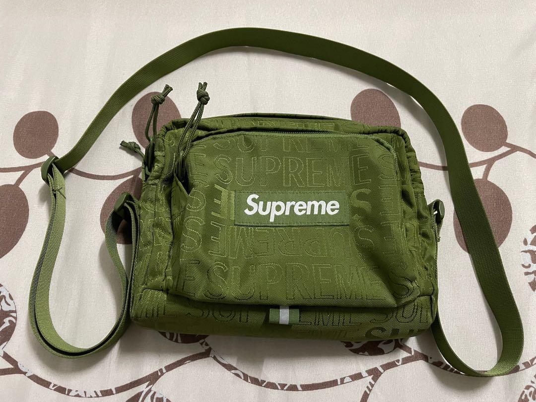 Supreme shoulder hot sale bag olive