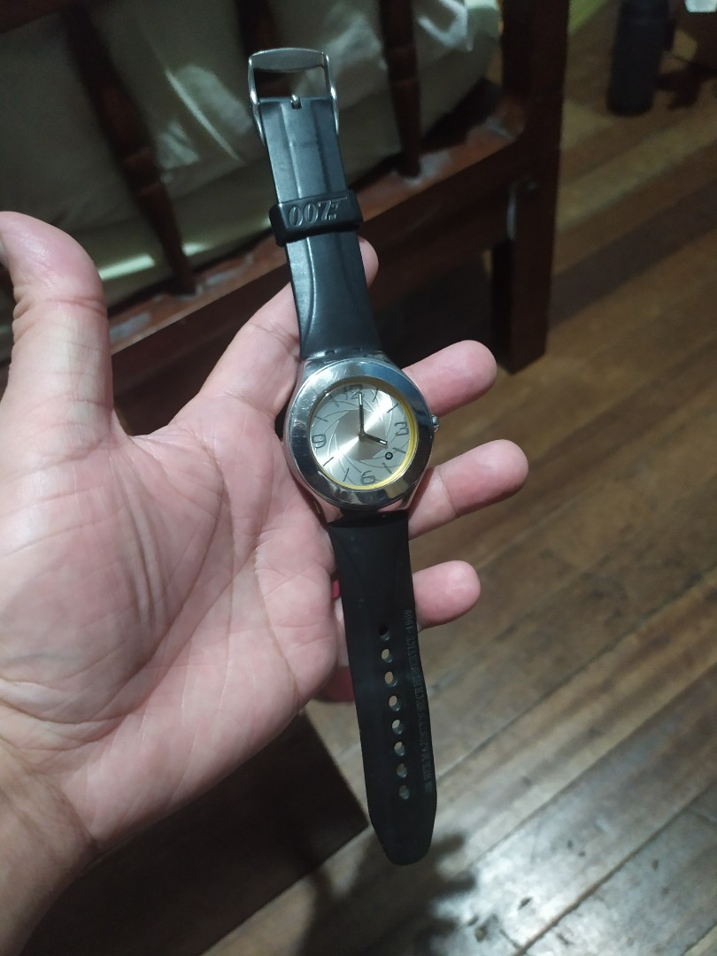 Swatch james bond 007, Luxury, Watches on Carousell