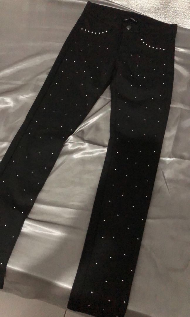 Terranova Studded Jeggings, Women's Fashion, Bottoms, Jeans on Carousell