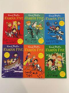 The Famous Five books from Enid Blyton
