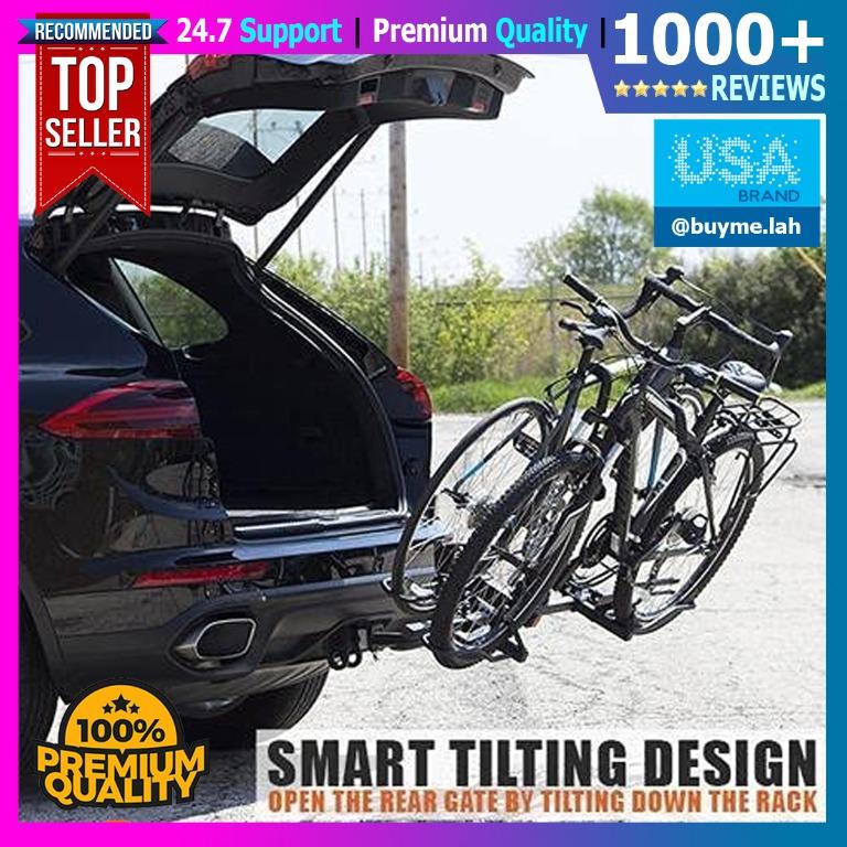 Bv bicycle hitch mount rack top