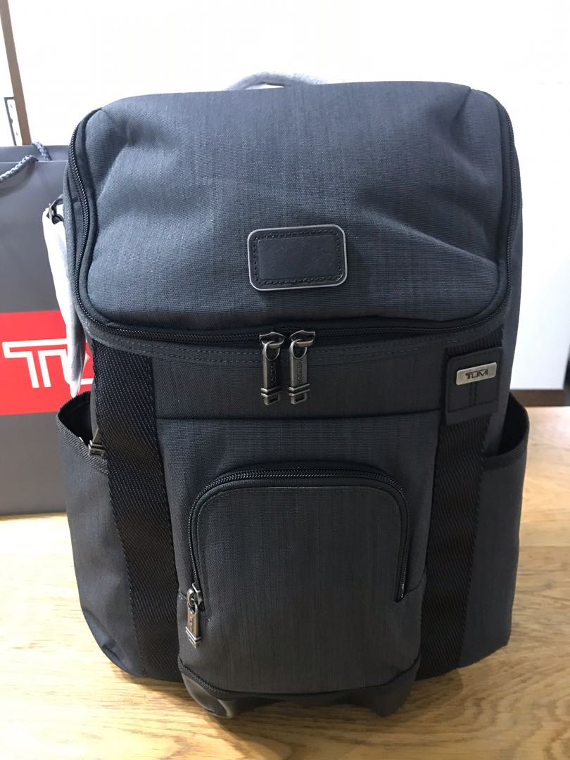 Immaculate Tumi Thornhill Charcoal Backpack, Men's Fashion, Bags ...