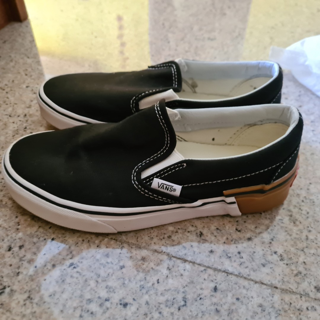 Gum block slip on vans shop