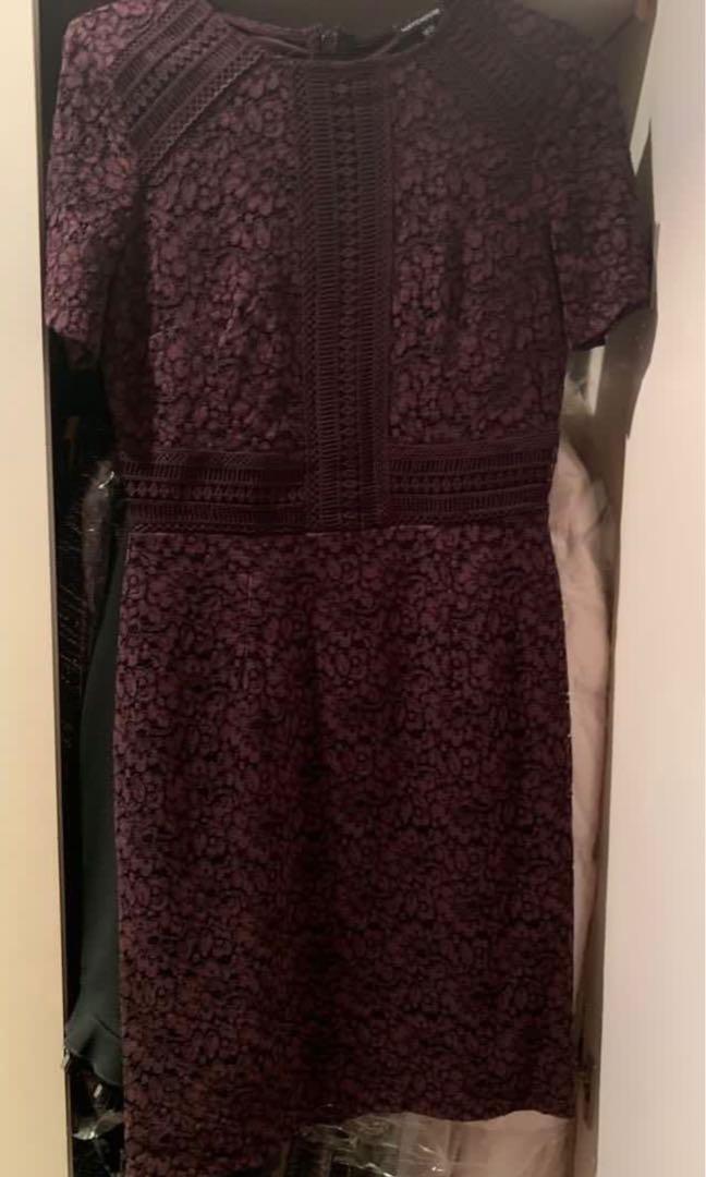 max mara navy dress