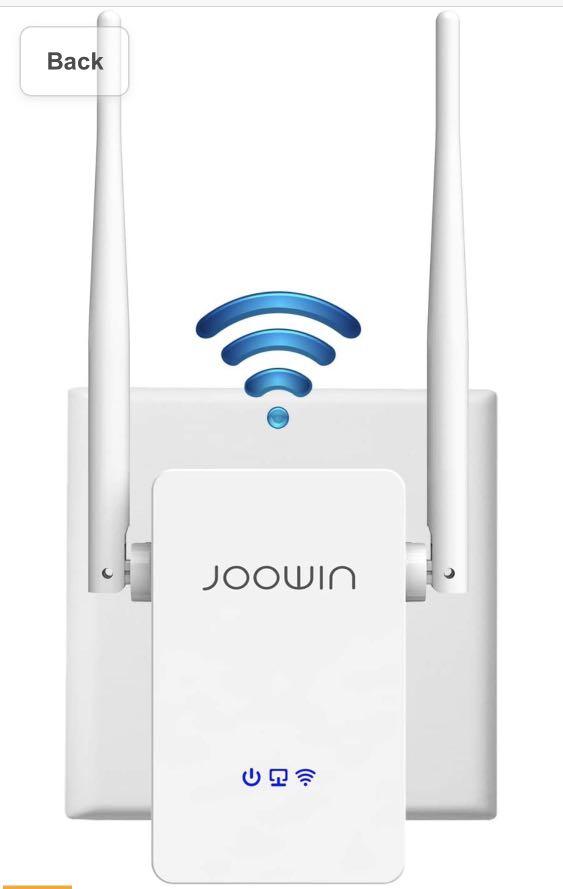 JOOWIN 300Mbps Wireless Home Repeater 2.4G Network Wifi Extender