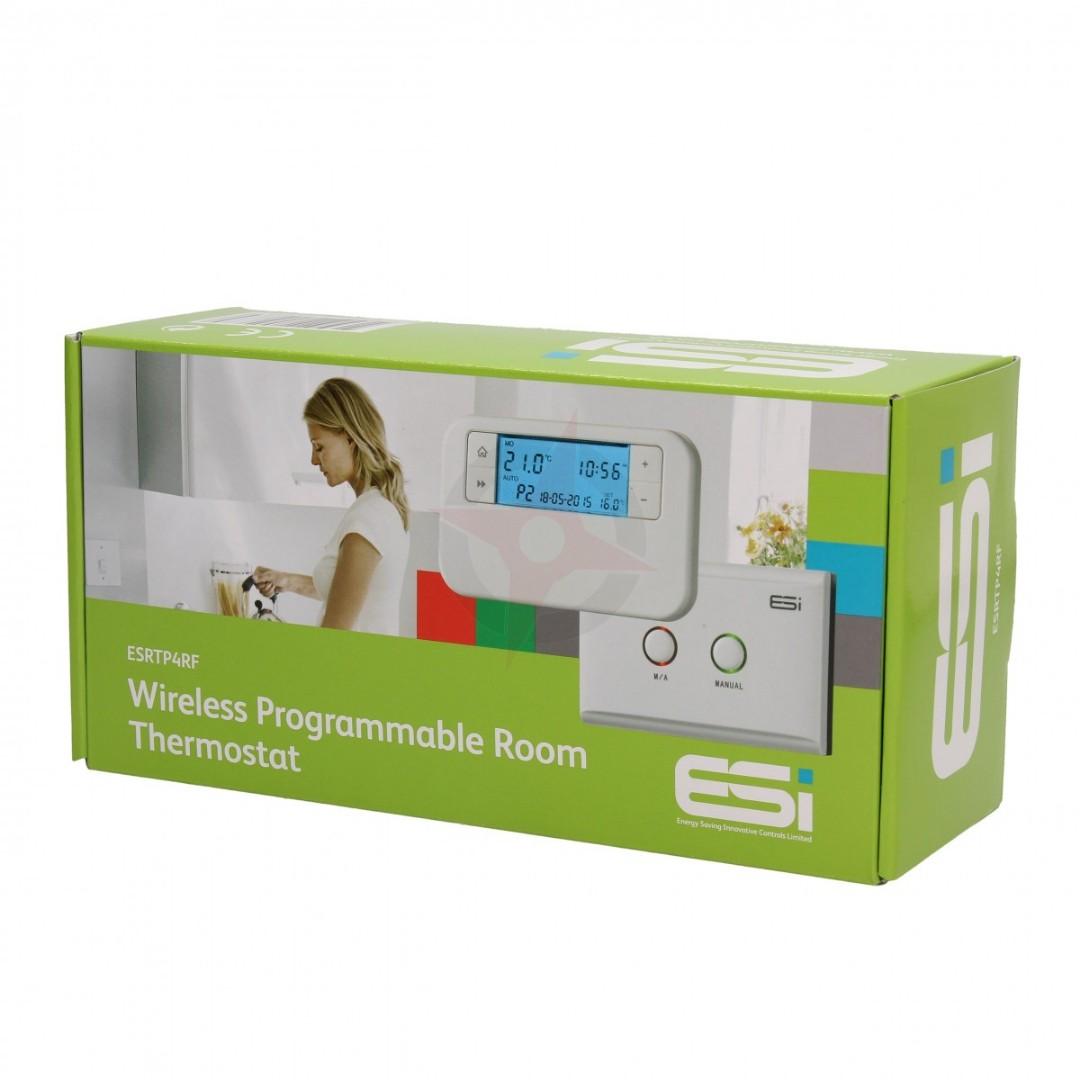 Wireless Programmable Room Thermostat, Furniture & Home Living, Home