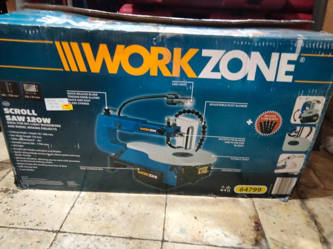Workzone Scroll Saw 120w, Commercial & Industrial, Construction Tools