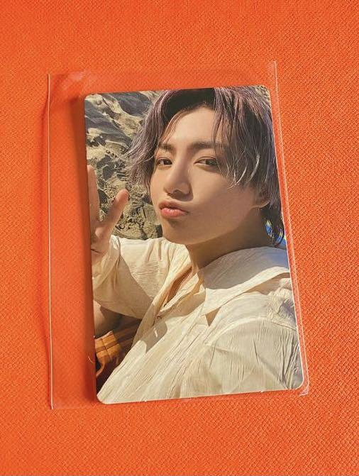 WTB] BTS Jungkook Butter Peaches Official Photocard, Toys