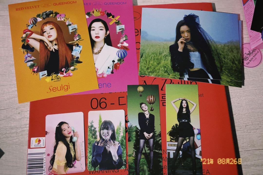 WTT/WTS Red Velvet Queendom Photocards / Postcards/ Posters Girls and