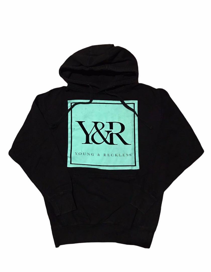 Young and reckless green hoodie sale