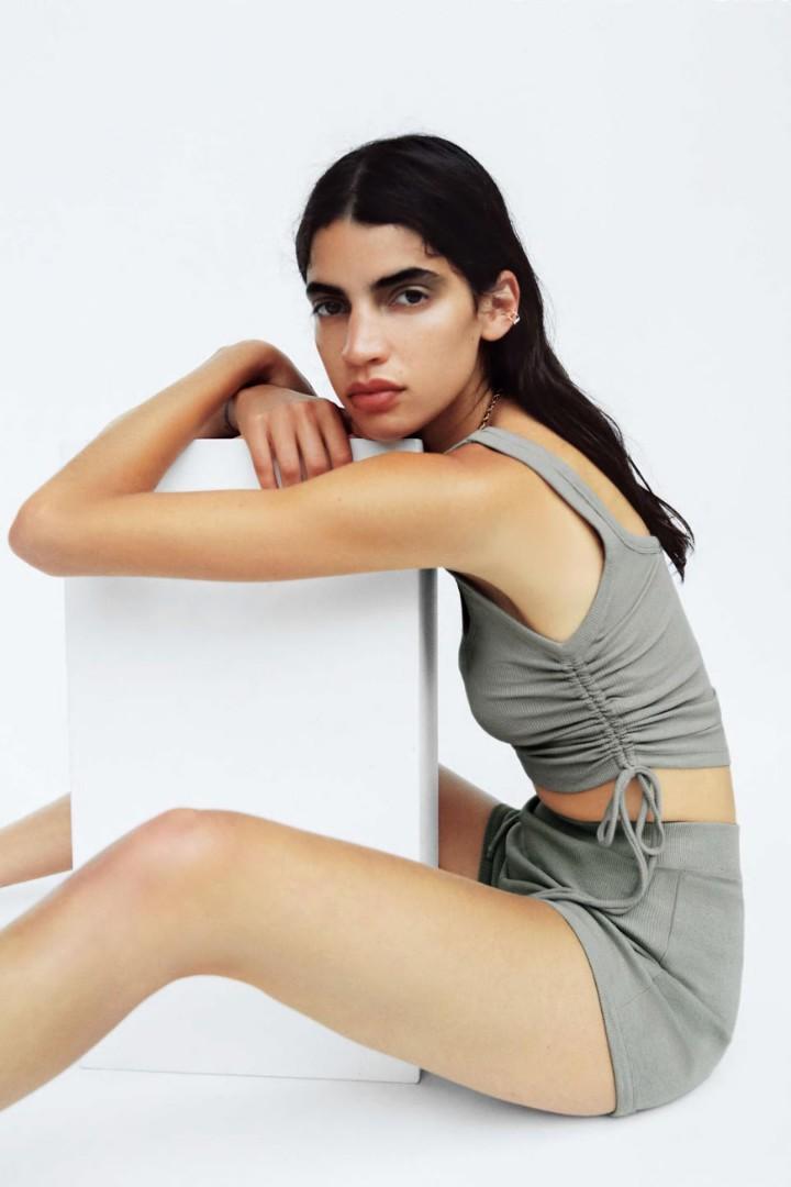 Zara Ruched Ribbed Tank Top | Tank Top Zara | Baju Zara | Tank Top Crop Top  Zara, Fesyen Wanita, Pakaian Wanita, Atasan di Carousell