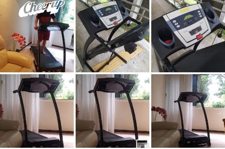 100 treadmill brand zanfit Sports Equipment Exercise Fitness Cardio Fitness Machines on Carousell