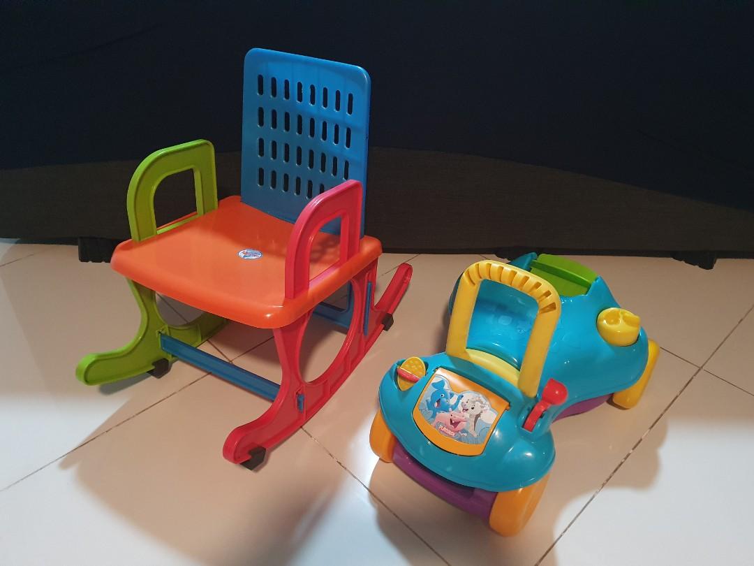 2 in 1 Playskool walker n ride with free chair Babies Kids Baby Nursery Kids Furniture Other Kids Furniture on Carousell