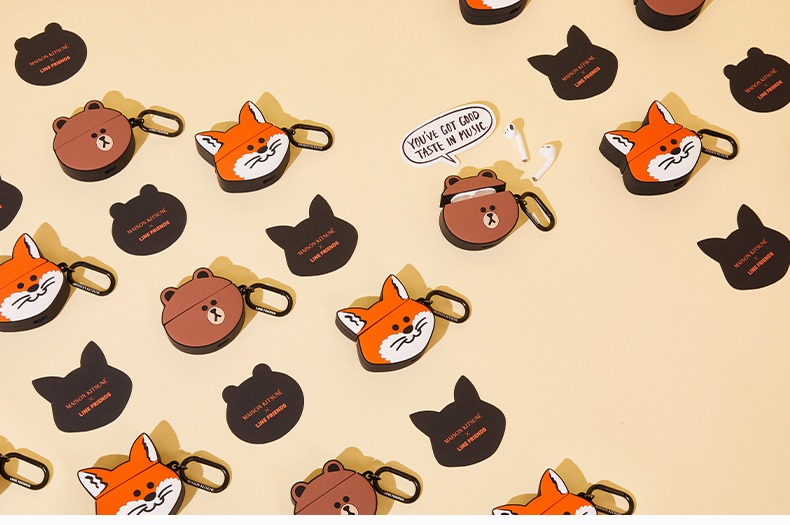 預訂~ Line Friends x Maison kitsune 系列布朗熊熊大小狐狸Apple Airpods Case / Airpods Pro Case 耳機保護套耳機保護殼, 手提電話, 電話&平板電腦配件, 其他電子周邊配件及產品- Carousell 預訂~ Line Friends x Maison kitsune 系列布朗熊熊大小狐狸Apple Airpods Case / Airpods Pro Case 耳機保護套耳機保護殼, 手提電話, 電話&平板電腦配件, 其他電子周邊配件及產品- Carousell
