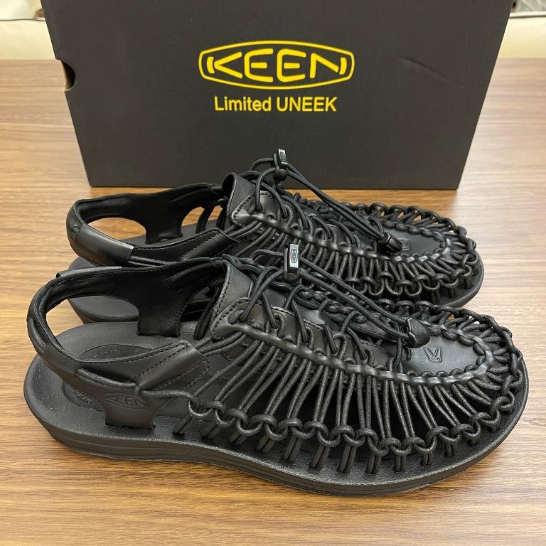 🔥 [限時優惠] Keen Uneek Premium Sandals 涼鞋黑色編織男鞋[全新現貨