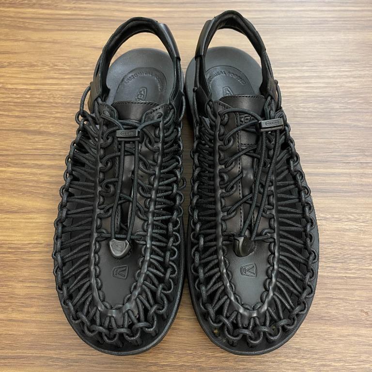 🔥 [限時優惠] Keen Uneek Premium Sandals 涼鞋黑色編織男鞋[全新現貨