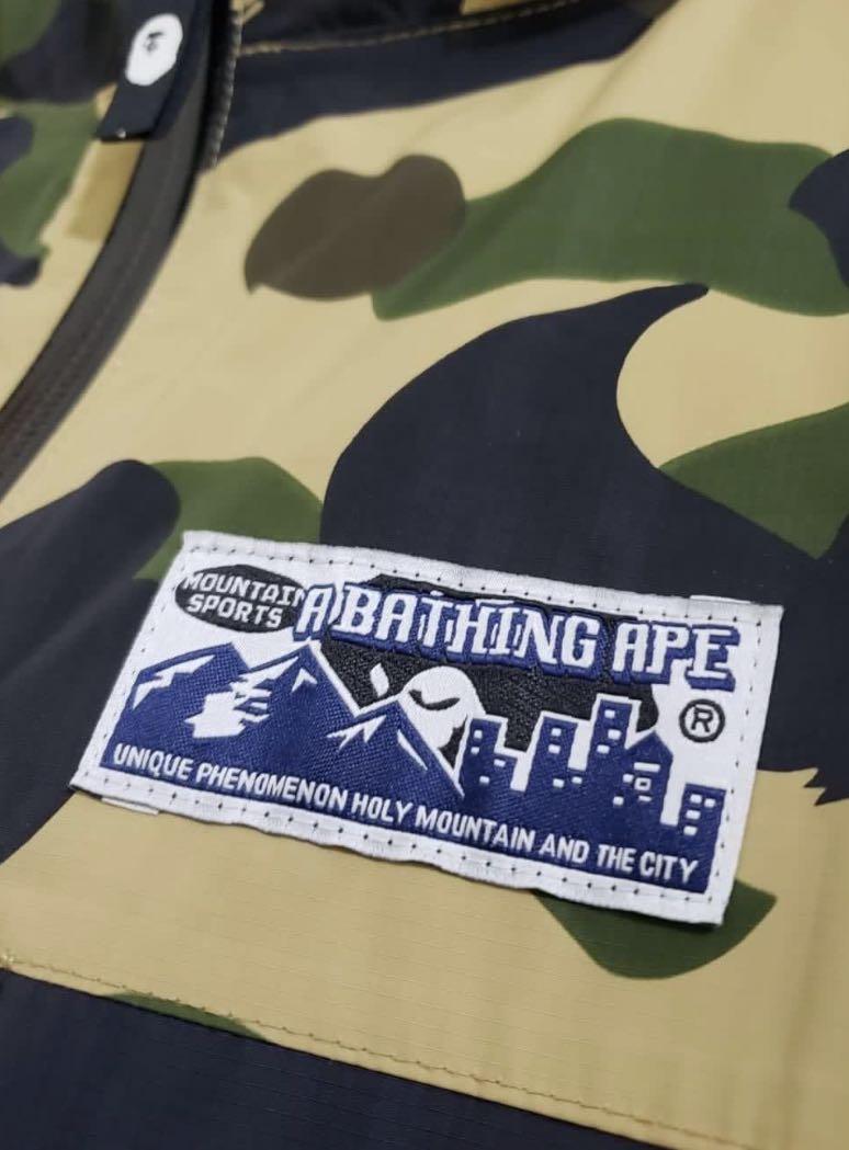別注] A Bathing Ape x Arnold Palmer 外套Size M, 男裝, 外套及戶外