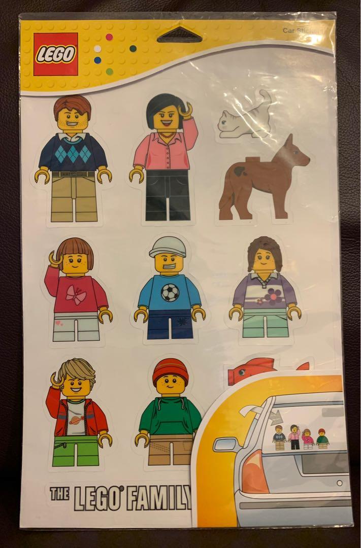 Lego family stickers clearance