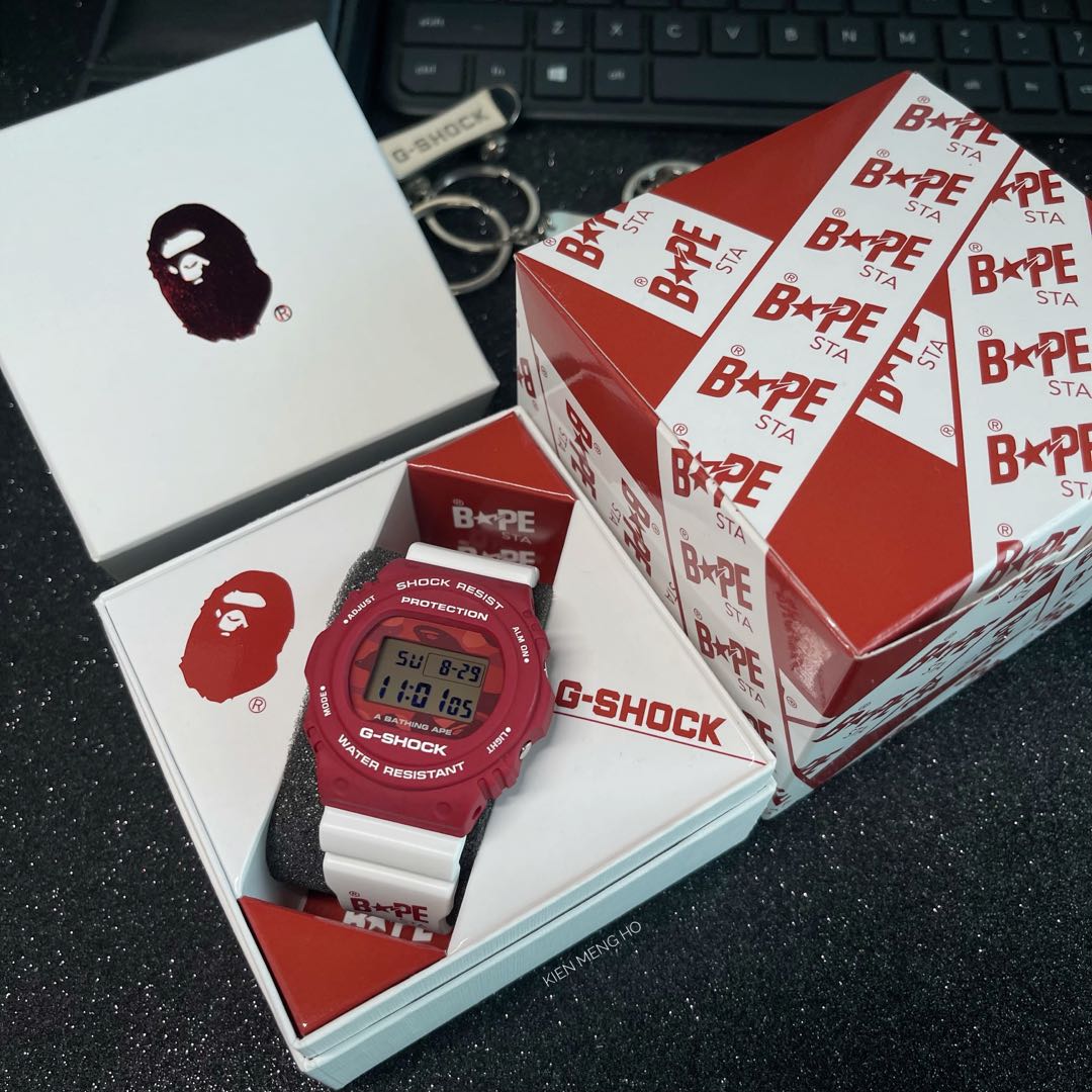 Casio g cheap shock bape edition