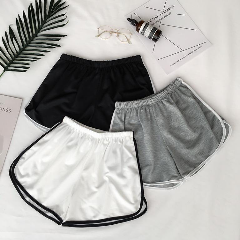 Ready Stock Free Size Gym Jogging Casual Short Pants Women Girl Seluar Pendek Wanita Perempuan 休闲短裤 Women S Fashion Clothes Tops On Carousell