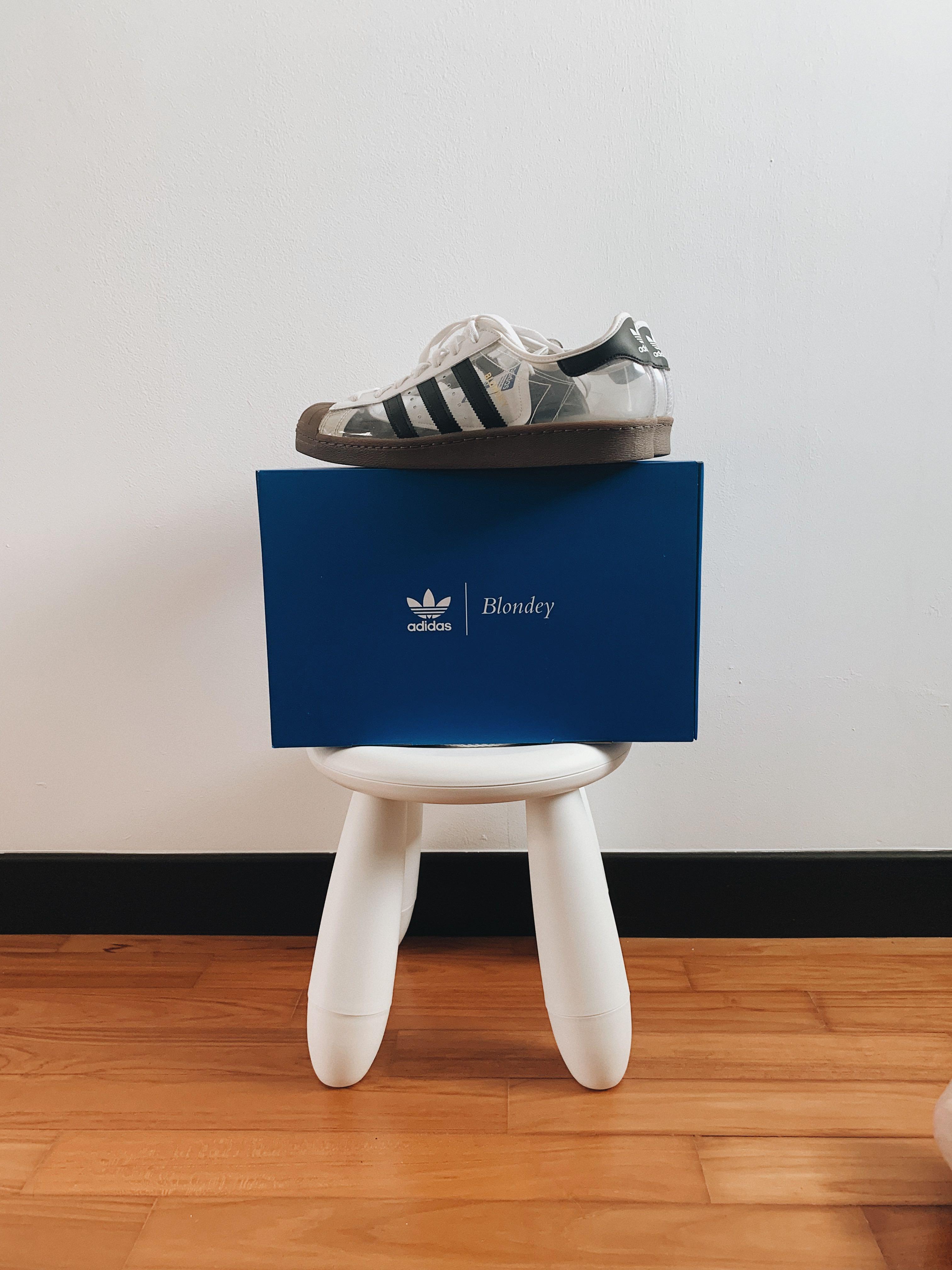 Adidas superstar x Blondey, Men's Fashion, Footwear, Sneakers on Carousell