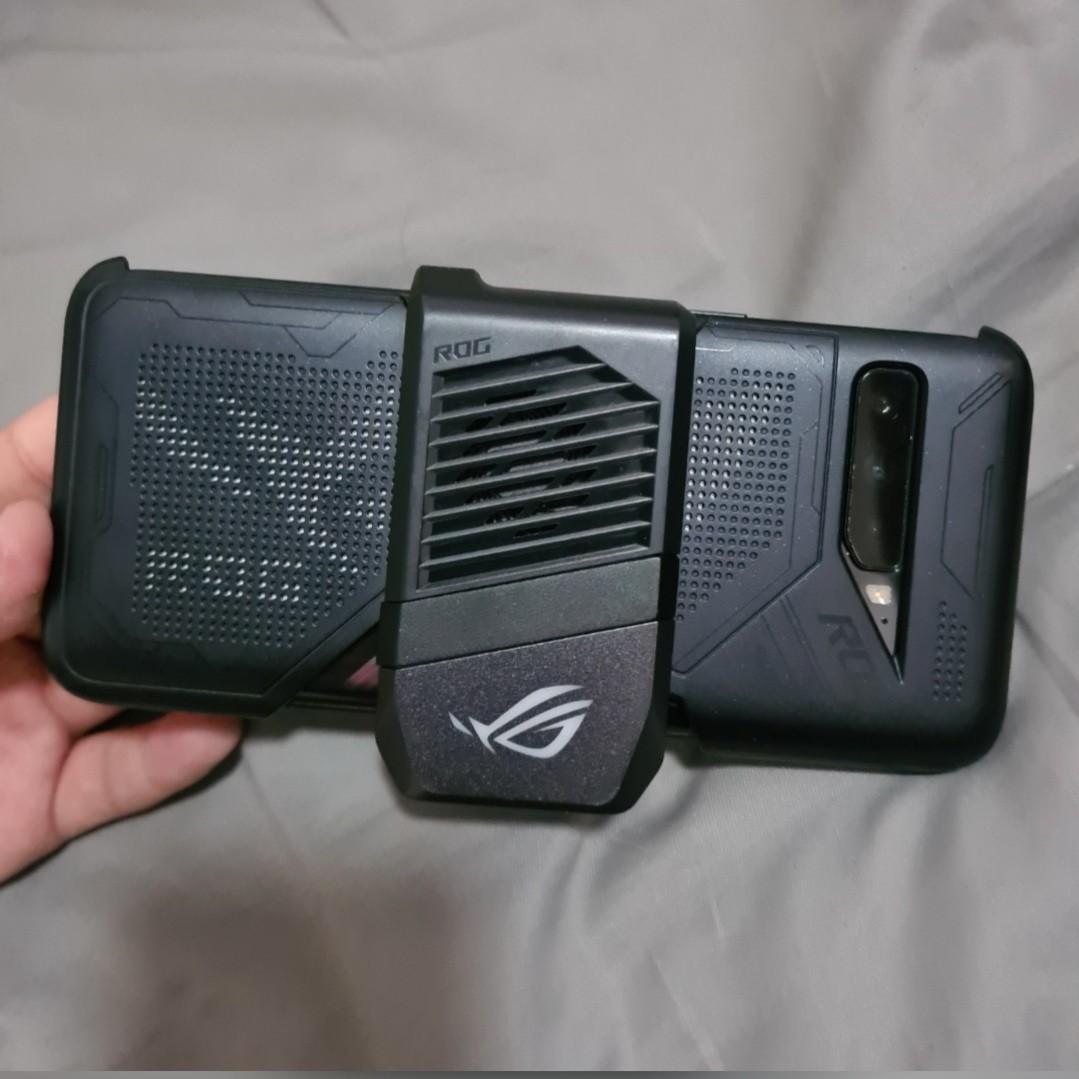 ASUS ROG 3 256GB + Lightning armor case + aeroactive cooler fan, Mobile ...